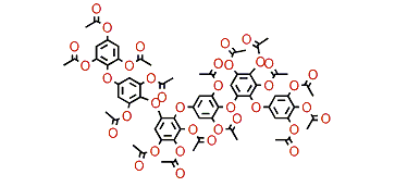 Hexafuhalol A hexadecaacetate